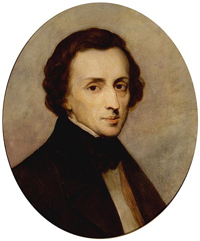 Ary Scheffer, portret Chopina w Muzeum Dordrecht, rok 1847